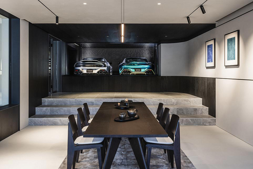 The luxury house Aston Martin built