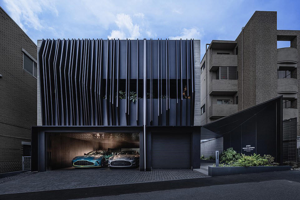 The luxury house Aston Martin built