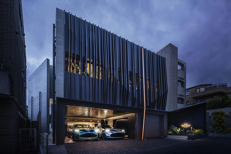 The luxury house Aston Martin built