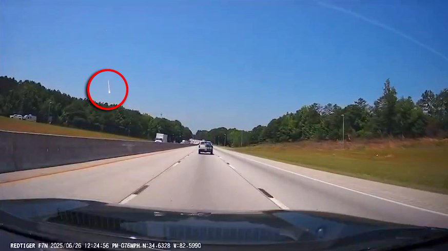 Meteor storm crashes through the roof of family home after fireball spotted in sky