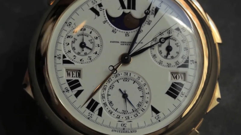 1. Graff Diamonds Hallucination:  Million, 2. Graff Diamonds The Fascination:  Million, 3. Breguet Grande Complication Marie Antoinette:  Million, 4. Jaeger-LeCoultre Joaillerie 101 Manchette:  Million, 5. Patek Philippe Henry Graves Supercomplication: .98 Million, 6. Jacob &amp; Co. Billionaire Watch:  Million, 7. Rolex Paul Newman Daytona Ref. 6239: .75 Million, 8. Patek Philippe Prince Mohammed Tewfik A. Toussoun Pink Gold Ref. 1518: .57 Million, 9. Vacheron Constantin 57260:  Million, 10. Patek Philippe Two-Crown Worldtime Ref. 2523 Eurasia Dial: .7 Million, 11. Patek Philippe White Gold Calibre 89: .9 Million, 12. Patek Philippe Titanium Ref. 5208T-010: .22 Million, 13. Rolex Daytona Unicorn Ref. 6265: .93 Million, 14. Patek Philippe Gold Chronograph Ref. 1527: .7 Million, 15. Philippe Dufour Grande Et Petite Sonnerie No.1: .21 Million, 16. Audemars Piguet Royal Oak Concept Black Panther Ref. 26620IO: .2 million, 17. Rolex Emperor Bảo Đại Ref. 6062: .06 Million, 18. Hublot Big Bang Diamond:  Million, 20. Louis Moinet Meteoris Collection: .6 Million (Full Set)