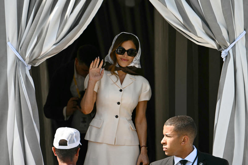 Key Points, Sánchez Bezos posted BTS look from her wedding day, Sánchez Bezos thanks Dolce &amp; Gabbana, The Bezos's step out after the wedding, Sánchez shows off rings, bracelet, How much did Lauren Sánchez pay for her wedding dress?, Sánchez reaches out to Katy Perry amid Orlando Bloom split, Anna Wintour helped Sánchez pick out a wedding gown, Bezos and Sánchez have reportedly signed a prenup, How much will the wedding cost?, When did Bezos and Sánchez get engaged?, Bezos’s gift to Sánchez revealed, Lauren Sánchez's net worth revealed, Jeff Bezos mannequin floats down canal ahead of wedding, President Trump received a wedding invite, Media frenzy continues, A look at who attended the wedding, Best and worst looks revealed, First reaction to Sánchez's wedding dress, Security remains on patrol in Venice, First look at Sánchez's wedding dress, Sánchez changes Instagram name, scrubs account, Controversy over wedding continues to set social media ablaze, Bezos and Sánchez have tied the knot, Sánchez reaches out to Katy Perry amid Orlando Bloom split, Orlando Bloom seen enjoying evening after Katy Perry split, Brooks Nader joins in the party, Onlookers react to Sánchez's demure morning look, Kendall and Kylie Jenner emerge, General wedding attire round up, Kylie Jenner shows off outfit on Instagram, Singer Ellie Goulding joins the party, Orlando Bloom looks sharp, Khloe Kardashian celebrates 41st birthday, Island hosting Friday night's celebration 'to remain open to public', Leonardo DiCaprio continues to hide behind ball cap, Khloe Kardashian opts for a light pink feathered ensemble, Kim Kardashian dons all-black, Kylie Jenner wears ... white?, Kris Jenner and Corey Gamble, Usher and Tom Brady cruise the canals in style, Ivanka Trump gives 'Wicked' vibes, Karlie Kloss seen boarding water taxi, Jewel arrives for the wedding, Oprah Winfrey and Gayle King depart for wedding, Bill Gates leaves Venice hotel, Designers Dolce &amp; Gabbana are in Venice, Bezos's adoptive father spotted, Bezos flanked by security en route to wedding, Bezos emerges from Aman Hotel, Kylie Jenner shares BTS from Thursday night, Onlookers continue to rage against wedding, Sánchez flashes two huge diamonds, Pregnant Karlie Kloss joined by husband Joshua Kushner, Sydney Sweeney joins in the celebrations, Latest wedding venue details revealed, Protests continue in Venice, Lauren Sánchez's net worth revealed, Lauren Sánchez spotted on the morning of her wedding, Kardashians post BTS photos from Thursday, Bill Gates seen with partner Paula Hurd, Blue skies after wild storm, Usher and wife pose for photos ahead of ceremony, Venice wedding day weather report, Orlando Bloom prepares for the ceremony, Best and worst looks roundup, Bezos and Sánchez may already be married, All the celebrities set to attend the wedding, Bezos’s gift to Sánchez revealed, Bezos's lookalike steals the show, Thunderstorm puts swift end to wedding party, When did Bezos and Sánchez get engaged?, Thursday's top-secret bash was 'no phone zone', Bezos and Sánchez show affection in Venice, Ivanka Trump is 'ready to celebrate', Sánchez's dress draws strong opinions, How many water taxis are being used?, How much will the wedding cost?, Kris Jenner and boyfriend Corey Gamble are all smiles, Bezos's gift to Sánchez revealed, Onlookers react to Bezos-Sánchez wedding, Bezos and Sánchez have reportedly signed a prenup, More Venice arrivals, Bezos and Sánchez 'sent guests mood boards', Bezos and Sánchez are keeping details closely guarded, Best and worst looks roundup, Oprah waves to the crowd, Bezos and Sánchez may already be married, A closer look at Lauren Sánchez's dress, Kylie and Kendall Jenner arrive, More royal arrivals in Venice, Leonardo DiCaprio arrives clad in baseball cap, Kim, Khloe, and Kris on the canal, DJ Kygo to perform at wedding, Gayle King, Bill Gates arrive in Venice, Bezos and Sánchez acknowledge his lookalike, Tom Brady boards water taxi, Bezos and Sánchez turn heads leaving luxury hotel, Orlando Bloom spotted with mystery woman, Venice mayor defends luxe nuptials