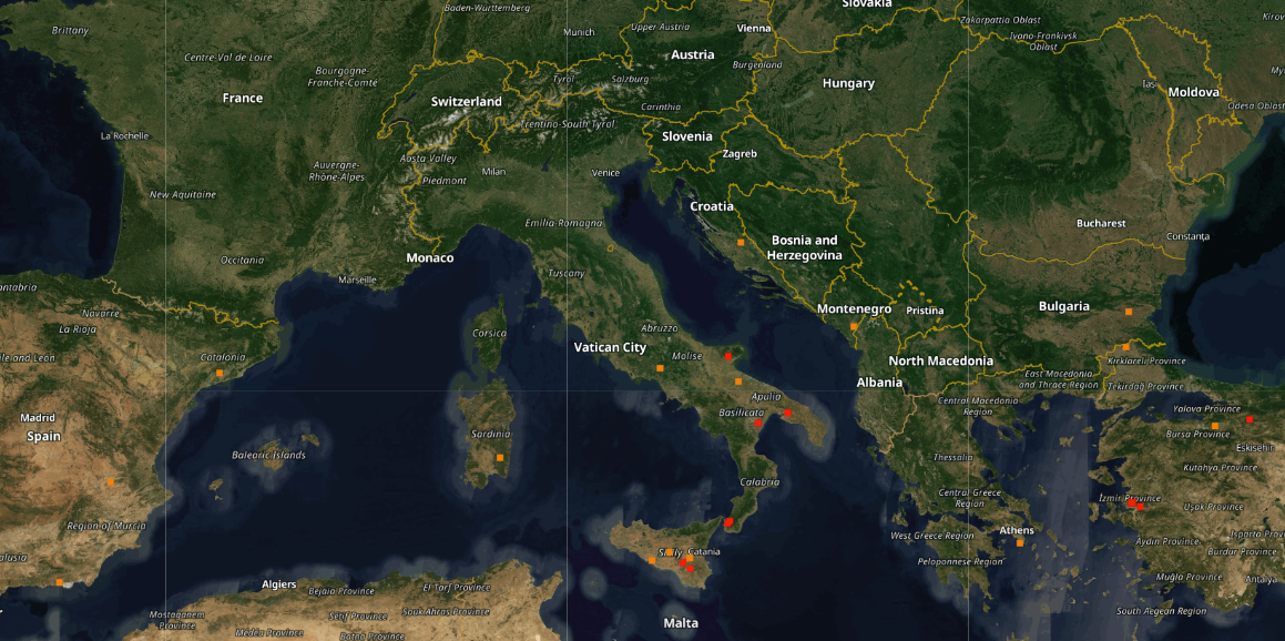 Key points, Tourist dies of heatstroke in Majorca - reports, Recap: What we know about the wildfires and extreme heat across Europe, France issues orange alert for ‘stifling’ heatwave, Popular Italian destinations swelter in prolonged heatwave, Evacuations near Athens as another wildfire hits Greece during heat wave, How common are wildfires in Greece?, Recap: What we know about the wildfires and extreme heat across Europe, Still a high risk of wildfires in Greece this weekend, Evacuations near Athens as another wildfire hits Greece during heat wave, Firefighters are still battling fires in Greece, according to local news, Pictured: Heatwave across Spain and Greece, Pictured: Heatwave and wildfires near Athens, Maps shows fires in southern Italy, Tourists and residents seek shade as temperatures soar in Athens, Violent storms wreak havoc across France with two dead and dozens injured, Why does London get so hot?, How common are wildfires in Greece?, Heat maps reveal temperatures could hit 40C, Pictured: Wildfire in Greece, 40 people evacuated by Police, Popular Italian destinations swelter in prolonged heatwave, Where did the wildfire in Greece start?, Mapped: Where the wildfires are located, France issues orange alert for ‘stifling’ heatwave, Spanish and Portuguese temperatures to exceed 40C, Pictured: Tourists and elderly cool off in Greece's heatwave, Pictured: Greece wildfires, Popular Italian destinations swelter in prolonged heatwave, France issues orange alert for ‘stifling’ heatwave, Spanish and Portuguese temperatures to exceed 40C, Pictured: Water planes tackle wildfires in Greece, Wildfire rips through Greece as heatwave sets in
