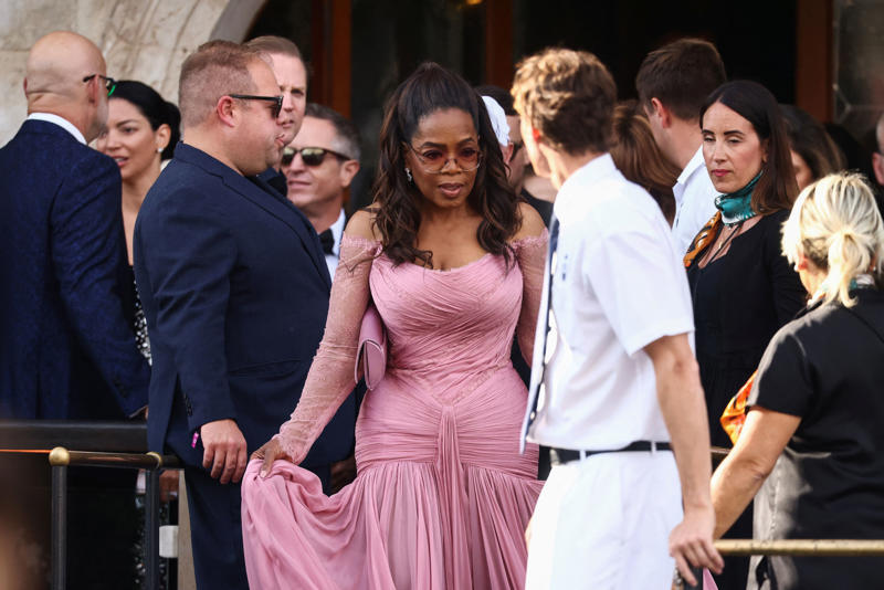 Key Points, Sánchez Bezos posted BTS look from her wedding day, Sánchez Bezos thanks Dolce &amp; Gabbana, The Bezos's step out after the wedding, Sánchez shows off rings, bracelet, How much did Lauren Sánchez pay for her wedding dress?, Sánchez reaches out to Katy Perry amid Orlando Bloom split, Anna Wintour helped Sánchez pick out a wedding gown, Bezos and Sánchez have reportedly signed a prenup, How much will the wedding cost?, When did Bezos and Sánchez get engaged?, Bezos’s gift to Sánchez revealed, Lauren Sánchez's net worth revealed, Jeff Bezos mannequin floats down canal ahead of wedding, President Trump received a wedding invite, Media frenzy continues, A look at who attended the wedding, Best and worst looks revealed, First reaction to Sánchez's wedding dress, Security remains on patrol in Venice, First look at Sánchez's wedding dress, Sánchez changes Instagram name, scrubs account, Controversy over wedding continues to set social media ablaze, Bezos and Sánchez have tied the knot, Sánchez reaches out to Katy Perry amid Orlando Bloom split, Orlando Bloom seen enjoying evening after Katy Perry split, Brooks Nader joins in the party, Onlookers react to Sánchez's demure morning look, Kendall and Kylie Jenner emerge, General wedding attire round up, Kylie Jenner shows off outfit on Instagram, Singer Ellie Goulding joins the party, Orlando Bloom looks sharp, Khloe Kardashian celebrates 41st birthday, Island hosting Friday night's celebration 'to remain open to public', Leonardo DiCaprio continues to hide behind ball cap, Khloe Kardashian opts for a light pink feathered ensemble, Kim Kardashian dons all-black, Kylie Jenner wears ... white?, Kris Jenner and Corey Gamble, Usher and Tom Brady cruise the canals in style, Ivanka Trump gives 'Wicked' vibes, Karlie Kloss seen boarding water taxi, Jewel arrives for the wedding, Oprah Winfrey and Gayle King depart for wedding, Bill Gates leaves Venice hotel, Designers Dolce &amp; Gabbana are in Venice, Bezos's adoptive father spotted, Bezos flanked by security en route to wedding, Bezos emerges from Aman Hotel, Kylie Jenner shares BTS from Thursday night, Onlookers continue to rage against wedding, Sánchez flashes two huge diamonds, Pregnant Karlie Kloss joined by husband Joshua Kushner, Sydney Sweeney joins in the celebrations, Latest wedding venue details revealed, Protests continue in Venice, Lauren Sánchez's net worth revealed, Lauren Sánchez spotted on the morning of her wedding, Kardashians post BTS photos from Thursday, Bill Gates seen with partner Paula Hurd, Blue skies after wild storm, Usher and wife pose for photos ahead of ceremony, Venice wedding day weather report, Orlando Bloom prepares for the ceremony, Best and worst looks roundup, Bezos and Sánchez may already be married, All the celebrities set to attend the wedding, Bezos’s gift to Sánchez revealed, Bezos's lookalike steals the show, Thunderstorm puts swift end to wedding party, When did Bezos and Sánchez get engaged?, Thursday's top-secret bash was 'no phone zone', Bezos and Sánchez show affection in Venice, Ivanka Trump is 'ready to celebrate', Sánchez's dress draws strong opinions, How many water taxis are being used?, How much will the wedding cost?, Kris Jenner and boyfriend Corey Gamble are all smiles, Bezos's gift to Sánchez revealed, Onlookers react to Bezos-Sánchez wedding, Bezos and Sánchez have reportedly signed a prenup, More Venice arrivals, Bezos and Sánchez 'sent guests mood boards', Bezos and Sánchez are keeping details closely guarded, Best and worst looks roundup, Oprah waves to the crowd, Bezos and Sánchez may already be married, A closer look at Lauren Sánchez's dress, Kylie and Kendall Jenner arrive, More royal arrivals in Venice, Leonardo DiCaprio arrives clad in baseball cap, Kim, Khloe, and Kris on the canal, DJ Kygo to perform at wedding, Gayle King, Bill Gates arrive in Venice, Bezos and Sánchez acknowledge his lookalike, Tom Brady boards water taxi, Bezos and Sánchez turn heads leaving luxury hotel, Orlando Bloom spotted with mystery woman, Venice mayor defends luxe nuptials