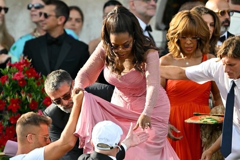 Key Points, Sánchez Bezos posted BTS look from her wedding day, Sánchez Bezos thanks Dolce &amp; Gabbana, The Bezos's step out after the wedding, Sánchez shows off rings, bracelet, How much did Lauren Sánchez pay for her wedding dress?, Sánchez reaches out to Katy Perry amid Orlando Bloom split, Anna Wintour helped Sánchez pick out a wedding gown, Bezos and Sánchez have reportedly signed a prenup, How much will the wedding cost?, When did Bezos and Sánchez get engaged?, Bezos’s gift to Sánchez revealed, Lauren Sánchez's net worth revealed, Jeff Bezos mannequin floats down canal ahead of wedding, President Trump received a wedding invite, Media frenzy continues, A look at who attended the wedding, Best and worst looks revealed, First reaction to Sánchez's wedding dress, Security remains on patrol in Venice, First look at Sánchez's wedding dress, Sánchez changes Instagram name, scrubs account, Controversy over wedding continues to set social media ablaze, Bezos and Sánchez have tied the knot, Sánchez reaches out to Katy Perry amid Orlando Bloom split, Orlando Bloom seen enjoying evening after Katy Perry split, Brooks Nader joins in the party, Onlookers react to Sánchez's demure morning look, Kendall and Kylie Jenner emerge, General wedding attire round up, Kylie Jenner shows off outfit on Instagram, Singer Ellie Goulding joins the party, Orlando Bloom looks sharp, Khloe Kardashian celebrates 41st birthday, Island hosting Friday night's celebration 'to remain open to public', Leonardo DiCaprio continues to hide behind ball cap, Khloe Kardashian opts for a light pink feathered ensemble, Kim Kardashian dons all-black, Kylie Jenner wears ... white?, Kris Jenner and Corey Gamble, Usher and Tom Brady cruise the canals in style, Ivanka Trump gives 'Wicked' vibes, Karlie Kloss seen boarding water taxi, Jewel arrives for the wedding, Oprah Winfrey and Gayle King depart for wedding, Bill Gates leaves Venice hotel, Designers Dolce &amp; Gabbana are in Venice, Bezos's adoptive father spotted, Bezos flanked by security en route to wedding, Bezos emerges from Aman Hotel, Kylie Jenner shares BTS from Thursday night, Onlookers continue to rage against wedding, Sánchez flashes two huge diamonds, Pregnant Karlie Kloss joined by husband Joshua Kushner, Sydney Sweeney joins in the celebrations, Latest wedding venue details revealed, Protests continue in Venice, Lauren Sánchez's net worth revealed, Lauren Sánchez spotted on the morning of her wedding, Kardashians post BTS photos from Thursday, Bill Gates seen with partner Paula Hurd, Blue skies after wild storm, Usher and wife pose for photos ahead of ceremony, Venice wedding day weather report, Orlando Bloom prepares for the ceremony, Best and worst looks roundup, Bezos and Sánchez may already be married, All the celebrities set to attend the wedding, Bezos’s gift to Sánchez revealed, Bezos's lookalike steals the show, Thunderstorm puts swift end to wedding party, When did Bezos and Sánchez get engaged?, Thursday's top-secret bash was 'no phone zone', Bezos and Sánchez show affection in Venice, Ivanka Trump is 'ready to celebrate', Sánchez's dress draws strong opinions, How many water taxis are being used?, How much will the wedding cost?, Kris Jenner and boyfriend Corey Gamble are all smiles, Bezos's gift to Sánchez revealed, Onlookers react to Bezos-Sánchez wedding, Bezos and Sánchez have reportedly signed a prenup, More Venice arrivals, Bezos and Sánchez 'sent guests mood boards', Bezos and Sánchez are keeping details closely guarded, Best and worst looks roundup, Oprah waves to the crowd, Bezos and Sánchez may already be married, A closer look at Lauren Sánchez's dress, Kylie and Kendall Jenner arrive, More royal arrivals in Venice, Leonardo DiCaprio arrives clad in baseball cap, Kim, Khloe, and Kris on the canal, DJ Kygo to perform at wedding, Gayle King, Bill Gates arrive in Venice, Bezos and Sánchez acknowledge his lookalike, Tom Brady boards water taxi, Bezos and Sánchez turn heads leaving luxury hotel, Orlando Bloom spotted with mystery woman, Venice mayor defends luxe nuptials