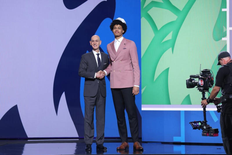 10. Christian Laettner (3rd overall, 1992), 9. Zach LaVine (13th overall, 2014), 8. Pooh Richardson (10th overall, 1989), 7. Ricky Rubio (5th overall, 2009), 6. Nikola Pekovic (31st overall, 2008), 5. Doug West (38th overall, 1999), 4. Wally Szczerbiak (6th overall, 1999), 3. Karl-Anthony Towns (1st overall, 2015), 2. Anthony Edwards (1st overall, 2020), 1. Kevin Garnett (5th overall, 1995)