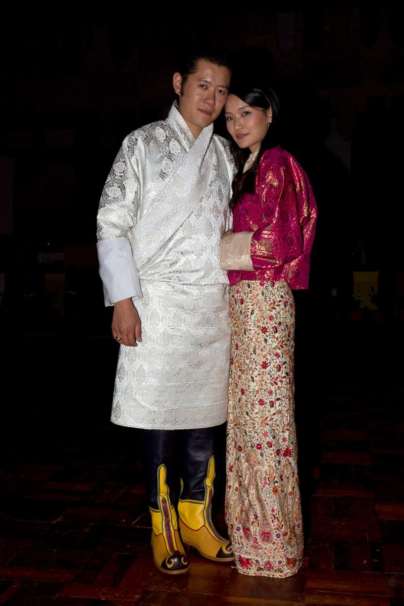 Young and glamorous royals, Parents of three young children, Sonam Yangden Wangchuck, Family photos, Jigme Ugyen Wangchuck, The eldest: Jigme Namgyel Wangchuck, The Himalayan Kate Middleton, The Kingdom of Bhutan, The 'Dark Southland', Happy country, No mass tourism in Bhutan, The Wangchuck dynasty, A new democracy, King Jigme Khesar: crowning ceremony, The second youngest king in the world, Three days of festivities, Jigme Khesar: Prince Charming, The Dragon King gets engaged, Jetsun Pema, The king takes his own photos, The wedding day, Wedding of the King and Queen of Bhutan, Very different from William and Kate's wedding, True love, Why are they called Dragon King and Queen?, William and Kate visit Bhutan, Two glamorous royals from East and West, "The People's King", The little Crown Prince of Bhutan, The Dragon King and his son, The future Japanese Emperor and Bhutanese King