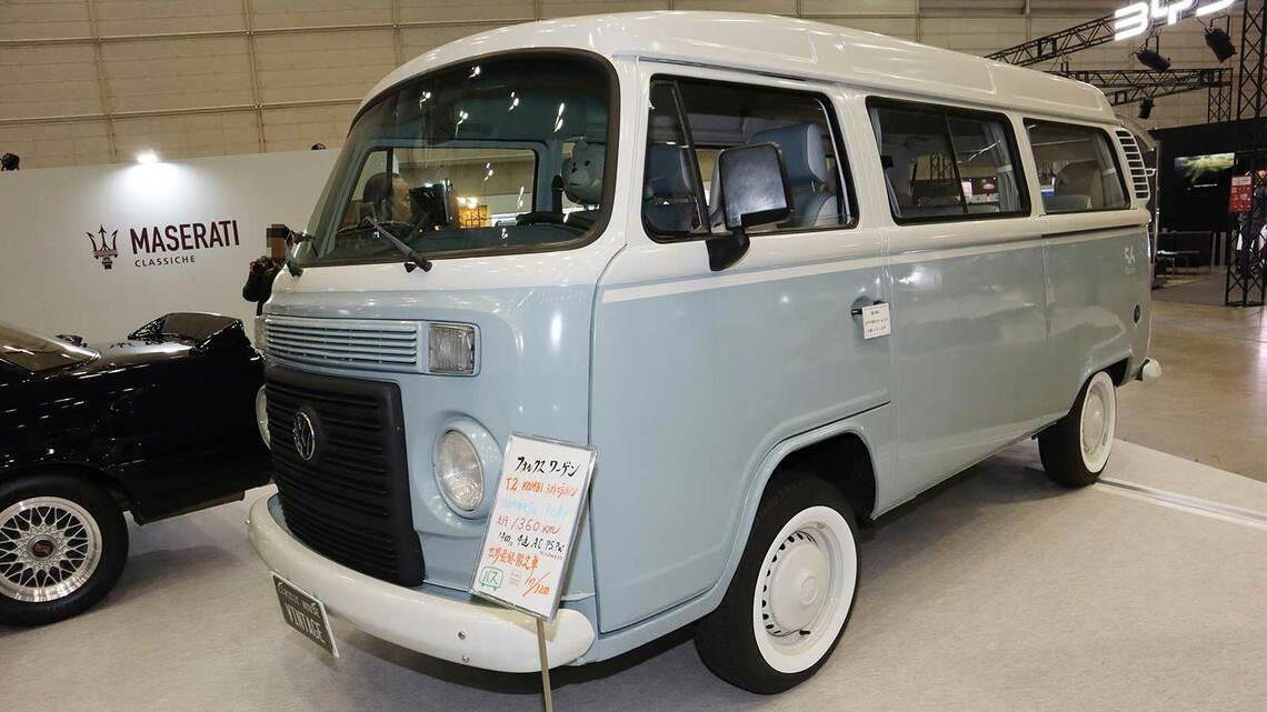 2013年まで製造されていたタイプ2, 1200台限定、希少な最終モデル, 現在の販売価格は780万円, 電動化されたワーゲンバス日本導入へ