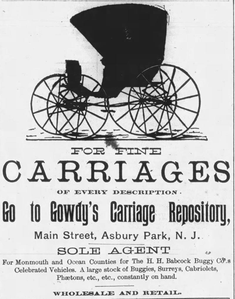 Wednesday, July 6, 1887 — 138 Years Ago, Men of Color Protest, The Grove is Lighted, Excursions from Philadelphia, Fined for Assault