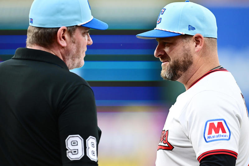 Update on Guardians pitcher Luis Ortiz, Update on Guardians pitcher Paul Sewald, Update on Guardians shortstop Gabriel Arias, Update on Guardians pitchers Shane Bieber and Trevor Stephan, Update on Guardians outfielder Lane Thomas, Update on Guardians prospects Chase DeLauter and Travis Bazzana, 'Awesome' all-star break for Guardians manager Stephen Vogt, Guardians add Junior Betances to coaching staff
