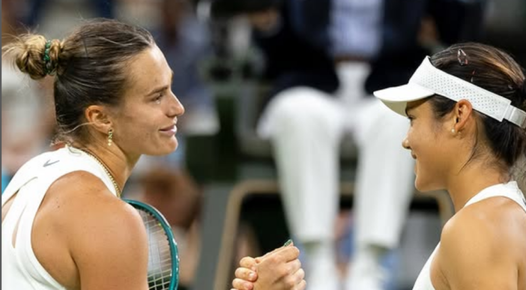 Raducanu Falls to Sabalenka in Two Tight Sets