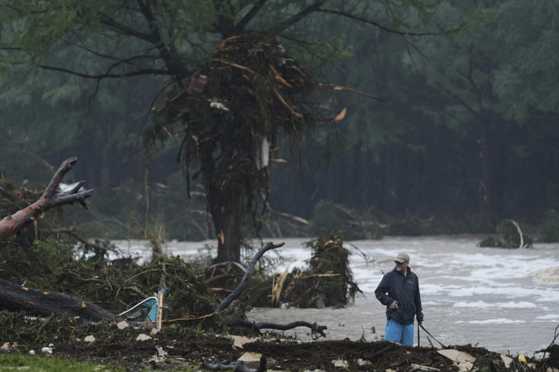 Key Points, Death toll rises to 52, Man recounts rescuing victim caught in floodwaters, Texas officials prioritizing search and rescue, Two girls died in flooding in Kerr County: report, Death toll rises to 51, 27 children still missing from Camp Mystic, Death toll rises to 43, Georgia Congressional candidate shares conspiracy theories amid floods, Rep. Pfluger reunited with his children, More rainfall hits San Antonio area, WATCH: Rep. Chip Roy on deadly Texas flooding, Noem addresses delayed flood warning alerts from 'ancient' system, Death toll rises to 32, Kerr County Sheriff says, Officials detail response after after 'once-in-a-century flood', Noem plans to visit Camp Mystic, she says at news conference, President Trump is 'heartbroken' by Texas floods, Noem says, In photos: The aftermath of the floods in Kerrville, Officials to provide updates on search and rescue efforts, More rain is expected to hit south central Texas, Two others confirmed dead in Travis County, officials say, Two more campers confirmed dead after catastrophic floods, WATCH: Texas flooding: North Texas girls missing, Flash floods form rapidly — here's why they're so dangerous, More than 850 people rescued as search efforts continue, Mother reunites with Camp Mystic girl: 'We are so grateful', Flash floods pummel south-central Texas, In photos: Devastation after flash floods ravaged parts of Texas, Kerrville mayor calls it a 'hard day' as death toll rises to 27, Congressman shares how someone survived floods on a mattress, Watch: Deadly flooding in Texas captured from bridge, Additional rainfall headed for San Antonio-area, In photos: Floods ravage west-central Texas, devastating the region, 27 campers are still missing, officials said, Vice President JD Vance calls Texas floods an 'incomprehensible tragedy', Death toll rises to 27, Kerr County sheriff says, Texas camp director dies amid devastating floods, Two Camp Mystic campers found dead, family confirm, WATCH: Water rages in downtown Kerrville, The 'catastrophic' amount of rainfall is unusual for the area, experts say, First Lady Melania Trump sends prayers for Texas flood victims, Rescue efforts continue after 237 people found, What is Camp Mystic?, What officials have said, In pictures: Desperate rescue efforts underway, 'I was scared to death', Watch: Deadly flooding in Texas captured from bridge, Popular tourism area prone to flooding, Texas flooding: Desperate families post pictures of children as 23 girls remain missing, Desperate search as up to 25 girls missing from Christian summer camp, 'We clung onto a tree for an hour', In pictures: Devastation in Texas after rivers surge, 'Life threatening' flooding still ongoing, says weather service, What caused the flooding?