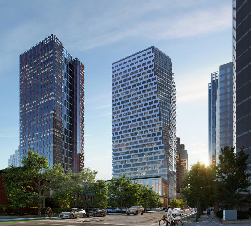 Legends Tower (Oklahoma City, OK), 270 Park Avenue (New York City, NY), 3. Waterline – Austin, TX, 4. Hudson's Site Tower – Detroit, MI, 5. Bellevue 600 – Bellevue, WA