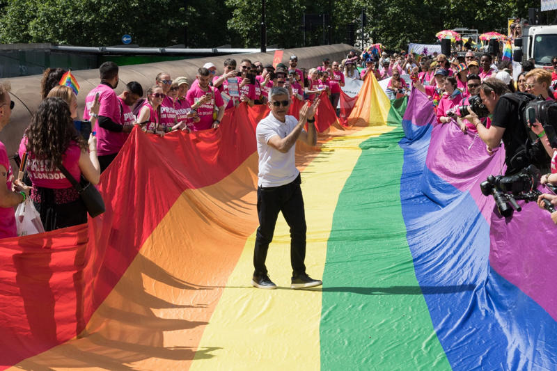 When does the London Pride parade start?, What route will the London Pride parade take?, Latest London news , Where are the stages at London Pride?, How else is London Pride being celebrated today?