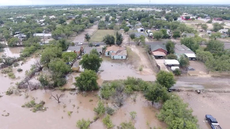 See the aftermath of deadly flooding in Texas as rescue efforts continue