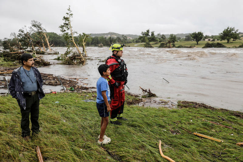 Key Points, Death toll rises to 52, Man recounts rescuing victim caught in floodwaters, Texas officials prioritizing search and rescue, Two girls died in flooding in Kerr County: report, Death toll rises to 51, 27 children still missing from Camp Mystic, Death toll rises to 43, Georgia Congressional candidate shares conspiracy theories amid floods, Rep. Pfluger reunited with his children, More rainfall hits San Antonio area, WATCH: Rep. Chip Roy on deadly Texas flooding, Noem addresses delayed flood warning alerts from 'ancient' system, Death toll rises to 32, Kerr County Sheriff says, Officials detail response after after 'once-in-a-century flood', Noem plans to visit Camp Mystic, she says at news conference, President Trump is 'heartbroken' by Texas floods, Noem says, In photos: The aftermath of the floods in Kerrville, Officials to provide updates on search and rescue efforts, More rain is expected to hit south central Texas, Two others confirmed dead in Travis County, officials say, Two more campers confirmed dead after catastrophic floods, WATCH: Texas flooding: North Texas girls missing, Flash floods form rapidly — here's why they're so dangerous, More than 850 people rescued as search efforts continue, Mother reunites with Camp Mystic girl: 'We are so grateful', Flash floods pummel south-central Texas, In photos: Devastation after flash floods ravaged parts of Texas, Kerrville mayor calls it a 'hard day' as death toll rises to 27, Congressman shares how someone survived floods on a mattress, Watch: Deadly flooding in Texas captured from bridge, Additional rainfall headed for San Antonio-area, In photos: Floods ravage west-central Texas, devastating the region, 27 campers are still missing, officials said, Vice President JD Vance calls Texas floods an 'incomprehensible tragedy', Death toll rises to 27, Kerr County sheriff says, Texas camp director dies amid devastating floods, Two Camp Mystic campers found dead, family confirm, WATCH: Water rages in downtown Kerrville, The 'catastrophic' amount of rainfall is unusual for the area, experts say, First Lady Melania Trump sends prayers for Texas flood victims, Rescue efforts continue after 237 people found, What is Camp Mystic?, What officials have said, In pictures: Desperate rescue efforts underway, 'I was scared to death', Watch: Deadly flooding in Texas captured from bridge, Popular tourism area prone to flooding, Texas flooding: Desperate families post pictures of children as 23 girls remain missing, Desperate search as up to 25 girls missing from Christian summer camp, 'We clung onto a tree for an hour', In pictures: Devastation in Texas after rivers surge, 'Life threatening' flooding still ongoing, says weather service, What caused the flooding?