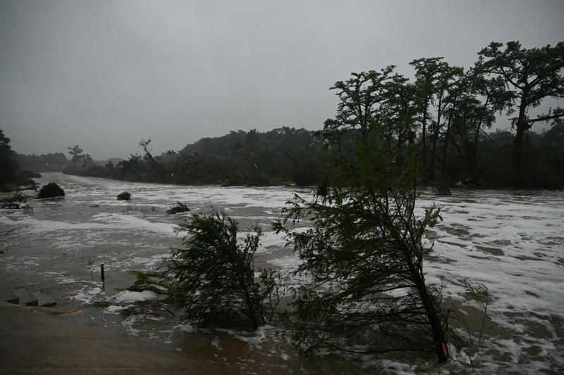 See the aftermath of deadly flooding in Texas as rescue efforts continue