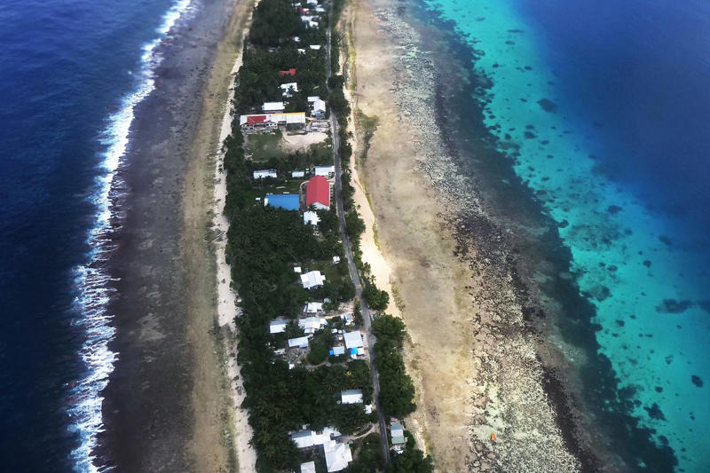 Tuvalu is facing an existential crisis An exodus is happening in real time, A small South Pacific archipelago, Tuvalu is facing an existential crisis, Tuvalu, underwater in 2050, Expecting hundreds of flooding days a year, Climate Visa: the exodus from Tuvalu, Looking at mass relocation, A pact for survival, Australia opened its doors to Tuvalu, Australia is investing in Tuvalu's defense, Nowhere to relocate in Tuvalu, Tuvalu wants to save its culture and identity, Tuvalu prepares to go online, Creating the world's first online nation, Tuvalu, a precedent for the world, Tuvalu will not give up