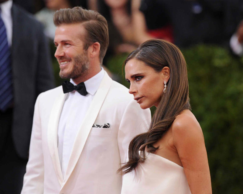 Vera Wang spent years making the dress., It ‘flew back and forth’ across the pond for fittings., It’s a champagne ball gown with a 20-foot train., The dress is worth an estimated 0,000., Victoria chose a purple Antonio Berardi dress for the reception., Victoria wore her wedding dress again in 2018.