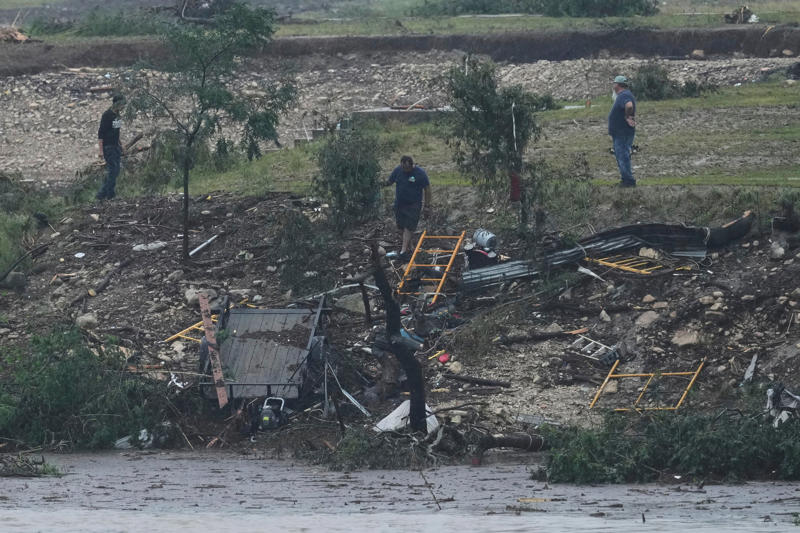 Key Points, Death toll rises to 52, Man recounts rescuing victim caught in floodwaters, Texas officials prioritizing search and rescue, Two girls died in flooding in Kerr County: report, Death toll rises to 51, 27 children still missing from Camp Mystic, Death toll rises to 43, Georgia Congressional candidate shares conspiracy theories amid floods, Rep. Pfluger reunited with his children, More rainfall hits San Antonio area, WATCH: Rep. Chip Roy on deadly Texas flooding, Noem addresses delayed flood warning alerts from 'ancient' system, Death toll rises to 32, Kerr County Sheriff says, Officials detail response after after 'once-in-a-century flood', Noem plans to visit Camp Mystic, she says at news conference, President Trump is 'heartbroken' by Texas floods, Noem says, In photos: The aftermath of the floods in Kerrville, Officials to provide updates on search and rescue efforts, More rain is expected to hit south central Texas, Two others confirmed dead in Travis County, officials say, Two more campers confirmed dead after catastrophic floods, WATCH: Texas flooding: North Texas girls missing, Flash floods form rapidly — here's why they're so dangerous, More than 850 people rescued as search efforts continue, Mother reunites with Camp Mystic girl: 'We are so grateful', Flash floods pummel south-central Texas, In photos: Devastation after flash floods ravaged parts of Texas, Kerrville mayor calls it a 'hard day' as death toll rises to 27, Congressman shares how someone survived floods on a mattress, Watch: Deadly flooding in Texas captured from bridge, Additional rainfall headed for San Antonio-area, In photos: Floods ravage west-central Texas, devastating the region, 27 campers are still missing, officials said, Vice President JD Vance calls Texas floods an 'incomprehensible tragedy', Death toll rises to 27, Kerr County sheriff says, Texas camp director dies amid devastating floods, Two Camp Mystic campers found dead, family confirm, WATCH: Water rages in downtown Kerrville, The 'catastrophic' amount of rainfall is unusual for the area, experts say, First Lady Melania Trump sends prayers for Texas flood victims, Rescue efforts continue after 237 people found, What is Camp Mystic?, What officials have said, In pictures: Desperate rescue efforts underway, 'I was scared to death', Watch: Deadly flooding in Texas captured from bridge, Popular tourism area prone to flooding, Texas flooding: Desperate families post pictures of children as 23 girls remain missing, Desperate search as up to 25 girls missing from Christian summer camp, 'We clung onto a tree for an hour', In pictures: Devastation in Texas after rivers surge, 'Life threatening' flooding still ongoing, says weather service, What caused the flooding?