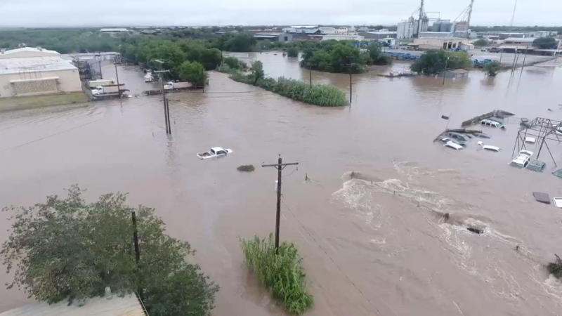 See the aftermath of deadly flooding in Texas as rescue efforts continue