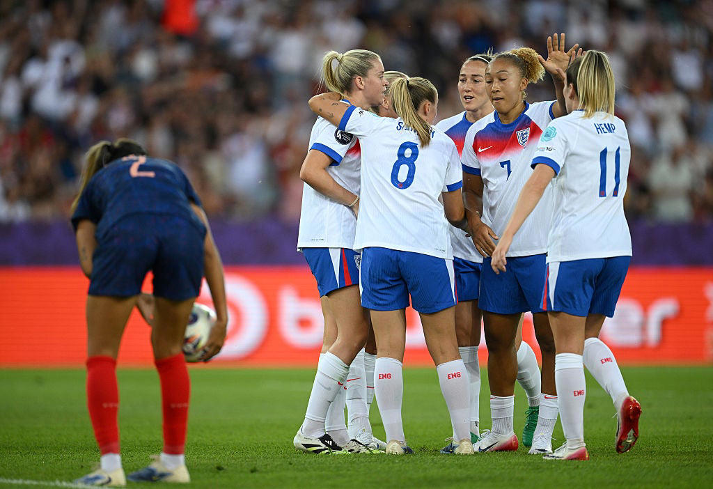England v France LIVE: Euro 2025 latest score and updates, GOAL! England 0-2 France (BALTIMORE), GOAL! England 0-1 France (KATOTO), England 0-0 France, England 0-0 France, England 0-0 France, England 0-0 France, NO GOAL! England 0-0 France, GOOOOOAAAAALLL !!!!!! England 1-0 France (RUSSSSOOO 16'), England 0-0 France, England 0-0 France, England 0-0 France, England 0-0 France, England 0-0 France, England 0-0 France, KICK-OFF! England 0-0 France, Moment of silence for Diogo Jota before kick-off, Reminder of team news and how to watch England v France, What TV channel is it on? , 'She brings something different': Sarina Wiegman on Lauren James selection, Lucy Bronze: Tough opener makes England’s Euro 2025 challenge ‘more exciting’, Sarina Wiegman: 'It's a new challenge, we're the new England', Why blockbuster Euro 2025 opener is a huge moment for a ‘new England’, Netherlands beat Wales 3-0 in opening match of Group D, The England team arrive in Zurich, England team news and confirmed line-up, Lauren James to start England's opening game of Euro 2025?, Prince William delivers inspiring good luck message to Lionesses ahead of Euro 2025, Why is Mary Earps not playing for England at Euro 2025?, France coach quoted Einstein before dropping captain Wendie Renard from Euro 2025 squad, What is the France team news?, What is the England team news?, Lucy Bronze: Tough opener makes England’s Euro 2025 challenge ‘more exciting’, England’s Euro 2025 squad: Guide to every Lionesses player, Sarina Wiegman: 'England are ready and we have high expectations', England handed Lauren James boost ahead of crunch Euro 2025 opener against France, Leah Williamson reveals injury ‘anxiety’ ahead of leading England’s Euros defence, Leah Williamson embracing approach of new mentality, TV channel and how to watch Euro 2025, When is England v France? , What TV channel is it on? , Good afternoon