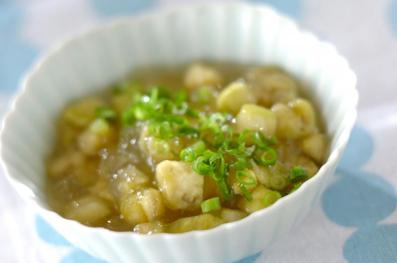 エビのゼリー寄せ, カニと野菜のゼリー寄せ, エビとブロッコリーのゼリー寄せガトー仕立て, スモークサーモンとグリーンアスパラのゼリー寄せ, オクラと鶏のゼリーよせ, スイカのきらきらゼリー寄せ