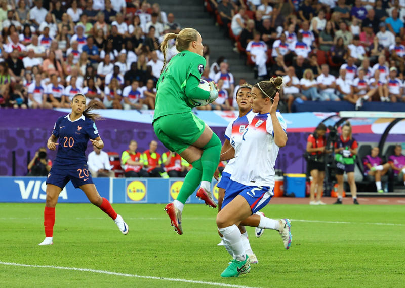 England v France LIVE: Euro 2025 latest score and updates, GOAL! England 0-2 France (BALTIMORE), GOAL! England 0-1 France (KATOTO), England 0-0 France, England 0-0 France, England 0-0 France, England 0-0 France, NO GOAL! England 0-0 France, GOOOOOAAAAALLL !!!!!! England 1-0 France (RUSSSSOOO 16'), England 0-0 France, England 0-0 France, England 0-0 France, England 0-0 France, England 0-0 France, England 0-0 France, KICK-OFF! England 0-0 France, Moment of silence for Diogo Jota before kick-off, Reminder of team news and how to watch England v France, What TV channel is it on? , 'She brings something different': Sarina Wiegman on Lauren James selection, Lucy Bronze: Tough opener makes England’s Euro 2025 challenge ‘more exciting’, Sarina Wiegman: 'It's a new challenge, we're the new England', Why blockbuster Euro 2025 opener is a huge moment for a ‘new England’, Netherlands beat Wales 3-0 in opening match of Group D, The England team arrive in Zurich, England team news and confirmed line-up, Lauren James to start England's opening game of Euro 2025?, Prince William delivers inspiring good luck message to Lionesses ahead of Euro 2025, Why is Mary Earps not playing for England at Euro 2025?, France coach quoted Einstein before dropping captain Wendie Renard from Euro 2025 squad, What is the France team news?, What is the England team news?, Lucy Bronze: Tough opener makes England’s Euro 2025 challenge ‘more exciting’, England’s Euro 2025 squad: Guide to every Lionesses player, Sarina Wiegman: 'England are ready and we have high expectations', England handed Lauren James boost ahead of crunch Euro 2025 opener against France, Leah Williamson reveals injury ‘anxiety’ ahead of leading England’s Euros defence, Leah Williamson embracing approach of new mentality, TV channel and how to watch Euro 2025, When is England v France? , What TV channel is it on? , Good afternoon