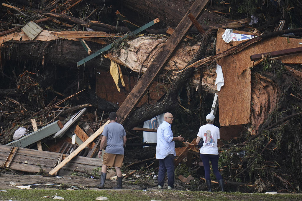 Raging storm hit camp in middle of the night, Helicopters and drones used in frantic search, People clung to trees and fled to attics, ‘Nobody saw this coming’