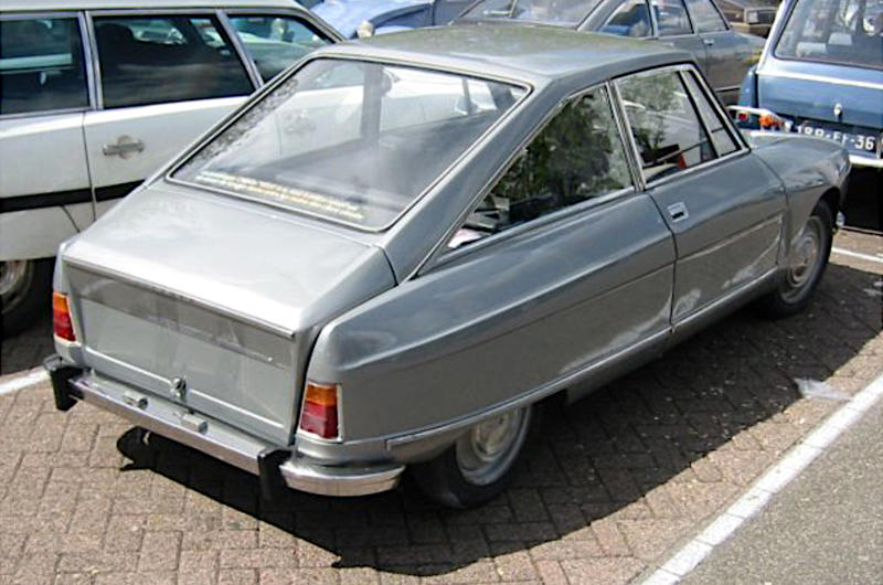 7. Citroën M35 1. Alfa Romeo Spider/1750, 2. AMC Pacer, 3. Chevrolet Aerovette, 4. Chevrolet Monza, 5. Chevrolet Vega, 6. Citroën GS Birotor, 7. Citroën M35, 8. Eunos Cosmo, 10. Mazda 787B, 11. Mazda B-series, 12. Mazda Cosmo Sport, 13. Mazda Luce, 14. Mazda R100, 15. Mazda Roadpacer AP, 16. Mazda RX-2, 17. Mazda RX-3, 18. Mazda RX-4, 19. Mazda RX-5, 20. Mazda RX-7, 21. Mercedes-Benz C111, 22. Nissan Sunny, 23. NSU Ro80, 24. NSU Spider