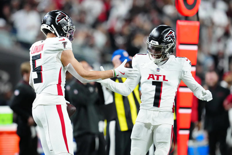Falcons Quarterback Breakdown, QB Depth Chart (4):, 2025 salary cap hits for Falcons QBs:, Top free agent QBs available:, Predictions/expectations for QBs in 2025:, Falcons Running Back Breakdown, RB Depth Chart (6):, 2025 salary cap hits for Falcons RBs:, Top free agent RBs available:, Predictions/expectations for RBs in 2025:, Falcons Wide Receiver Breakdown, WR Depth Chart (13):, 2025 salary cap hits for Falcons WRs:, Top free agent WRs available:, Predictions/expectations for WRs in 2025:, Falcons Tight End Breakdown, TE Depth Chart (6):, 2025 salary cap hits for Falcons TEs:, Top free agent TEs available:, Predictions/expectations for TEs 2025, Falcons Offensive Tackle Breakdown, Left Tackle Depth Chart:, Right Tackle Depth Chart:, 2025 salary cap hits for Falcons OTs:, Top free agent OTs available:, Predictions/expectations for OTs in 2025:, Falcons Offensive Guard Breakdown, Left Guard Depth Chart:, Right Guard Depth Chart:, 2025 salary cap hits for Falcons guards:, Top free agent guards available:, Predictions/expectations for OGs in 2025:, Falcons Center Breakdown, Center Depth Chart:, 2025 salary cap hits for Falcons centers:, Top free agent centers available:, Predictions/expectations for centers in 2025:, Falcons Defensive Line Breakdown, NT depth chart:, LDE depth chart:, RDE depth chart:, 2025 salary cap hits for Falcons DL:, Top free agent DL available:, Predictions/expectations for DL in 2025:, Falcons Outside Linebacker Breakdown, ROLB depth chart:, LOLB depth chart:, 2025 salary cap hits for Falcons OLBs:, Top free agent OLBs available:, Predictions/expectations for OLBs in 2025:, Falcons Inside Linebacker Breakdown, Right ILB depth chart:, Left ILB depth chart:, 2025 salary cap hits for Falcons ILBs:, Top free agent ILBs available:, Predictions/expectations for Falcons ILBs in 2025:, Falcons Cornerback Breakdown, RCB depth chart:, LCB depth chart:, NCB depth chart:, 2025 salary cap hits for Falcons CBs:, Top free agent CBs available:, Predictions/expectations for Falcons CBs in 2025:, Falcons Safety Breakdown, FS depth chart:, SS depth chart:, 2025 salary cap hits for Falcons safeties:, Top free agent safeties available:, Predictions/expectations for 2025: