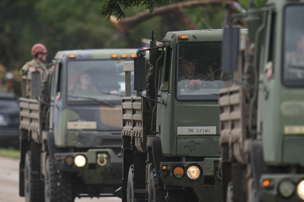 Raging storm hit camp in middle of the night, Helicopters, drones used in frantic search for missing, Residents clung to trees, fled to attics, ‘No one knew this kind of flood was coming’, More pockets of heavy rains expected