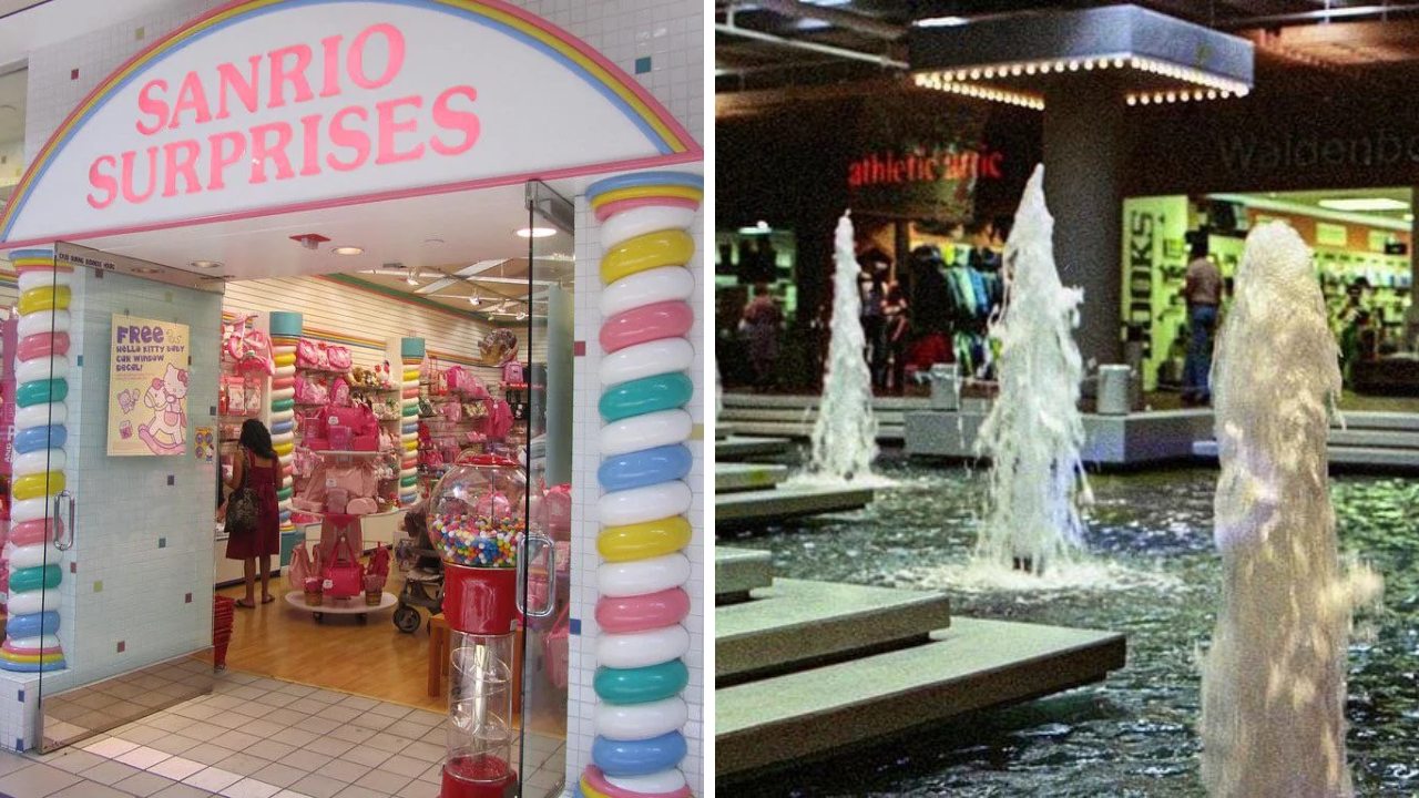 Meeting Friends Without Making Plans, The Food Court Was Fine Dining, Endless Window Shopping, Music Stores Were Sacred, Trying on Clothes You Had No Intention of Buying, Arcades Were the Original Multiplayer, The Mall Walk Was a Ritual, Hanging Out at Spencer’s, Cinnabon Was a Scent-Based Siren Song, Trying to Get Discovered by a Talent Scout, The Mall Rat Aesthetic Was Real, Claire’s Pierced Everything, You Could Literally Spend All Day There, Pretending to Be Rich at the Department Store Makeup Counters, You Picked Up School Supplies at Sanrio, Malls Were Where You Flirted, Every Mall Had a Bootleg Mascot, Mall Security Treated You Like a Criminal Just for Existing, Seasonal Decor Was a Big Deal, You Took Birthday Pics at the Photo Booth, Bath &amp; Body Works Made You Smell Like a Walking Fruit Basket, Hitting Up Hot Topic to Feel Edgy, Everything Was Lit in Glow-In-The-Dark, You Got Your Crush a Gift From the Mall, Trying to Get Free Stuff from Sample Carts, Random Events Always Happened, You Felt Like an Adult Just by Being There, Glamour Shots Were a Thing, The Fountain Was Basically a Wish Factory, Those Magical Mall Kiosks