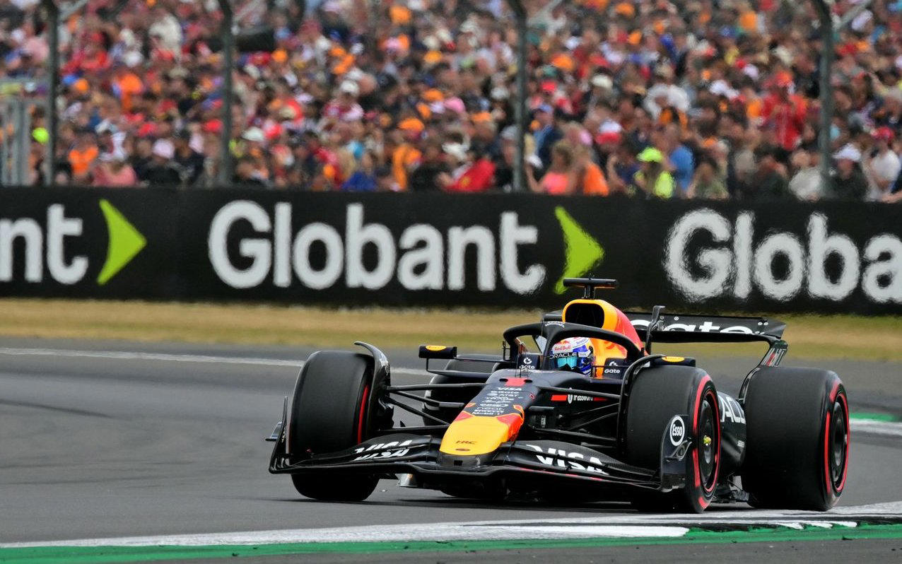 British Grand Prix latest updates, Norris wins from Piastri to take first Silverstone triumph, FINAL: Norris wins at Silverstone!, Lap 51/52, Lap 50/52, Lap 48/52, Lap 46/52, Lap 45/52, Lap 45/52, Lap 44/52, Lap 43/52, Lap 41/52, Lap 41/52, Lap 39/52, Lap 39/52, Lap 38/52 - New fastest lap, Lap 37/52, Lap 37/52, Lap 35/52, Lap 34/52, Lap 33/52, Lap 33/52, Lap 31/52, Lap 25 - Piastri penalised, Lap 21 - VERSTAPPEN SPINS, SAFETY CAR DEPLOYED, SAFETY CAR ENDING, Lance Stroll is out of his element, As things stand, Lap 14 - Safety car deployed, Lap 9 - RAIN IS FALLING, VIRTUAL SAFETY CAR, VIRTUAL SAFETY CAR, RACE START, Tyre drama, Formation lap, Weather update, Franco Colapinto to start from the pit lane, George Russell on the conditions, Time for the anthems, Heavy rain falling again at Silverstone, 'Simply lovely': Verstappen reacts to surprise Silverstone pole, Famous faces at Silverstone, Alpine's Colapinto struggles again amid Bottas rumours, Oliver Bearman hit with 10-place grid penalty, Jak Crawford wins feature Formula 2 race, Weather forecast after heavy rain at Silverstone, Starting grid, How to watch the British Grand Prix, British Grand Prix live