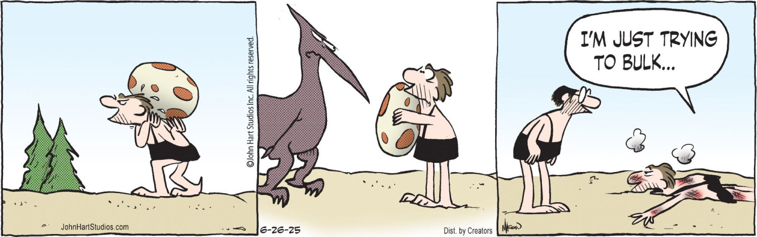 Daily Comics: B.C. by Mastroianni and Hart
