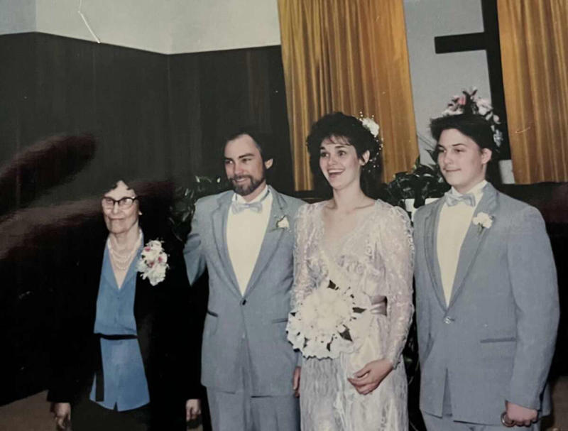 18. A solid California wedding in 1982 1. Throwing it back all the way to the year of 1982, when the times were electric, 2. Someone's dad posted up in Berlin back in 1982, 3. You've got to love the big hair with the birthday cake, 4. The Space Shuttle Challenger just being towed along in the street back in 1982, 5. Epcot, Orlando, Florida, 1982, 6. Maurice Zeitlin, the professor of sociology at UCLa, 7. The 1982 National Clubs Tournament, 8. The marching band in England in 1982, 9. Stranded passengers using pay-phones at the airport in 1982, 10. Hitting the boombox in 1982, 11. Growing up back in 1982, 12. Silver Queen Hotel in 1982, 13. A group of punks in East Berlin, Germany, circa 1982, 14. Hanging out on her first backpacking trip back in 1982, 15. Aboard a ship from a Norwegian cruise line back in 1982, 16. The New York subway in 1982, 17. Venice Beach, California, September, 1982, 18. A solid California wedding in 1982, 19. New York in 1982
