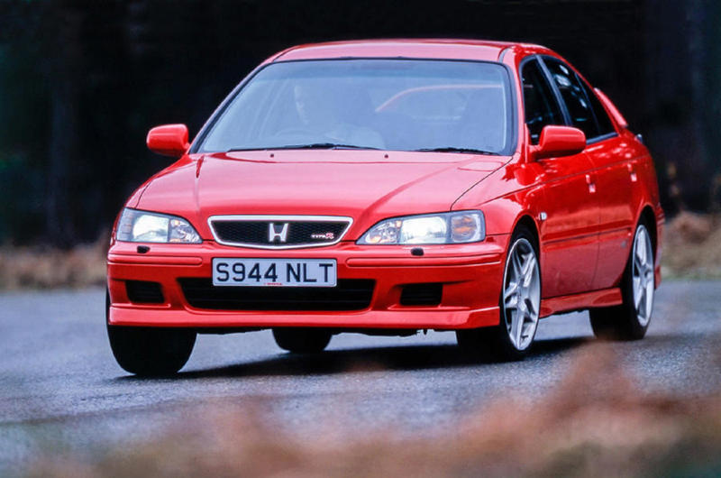 19. Honda Accord Type-R (1999) 1. Chrysler C-300 (1955), 2. Facel Vega Excellence (1958), 3. Jaguar Mk2 3.8 (1959), 4. Maserati Quattroporte (1963), 5. Ford Cortina 1600E (1968), 6. Mercedes-Benz 300SEL 6.3 (1968), 7. Hillman Avenger Tiger (1972), 8. Triumph Dolomite Sprint (1973), 9. Fiat 131 TC (1978), 10. Alfa Romeo 75 V6 (1985), 11. Alpina B10 3.5 (1985), 12. BMW E30 325i (1985), 13. Vauxhall Senator 3.0 24v (1987), 14. Ford Sapphire RS Cosworth (1988), 15. Renault 21 Turbo (1988), 16. Rover 800 Vitesse (1988), 17. Audi 90 quattro 20v (1989), 18. Jaguar XJR (1994), 19. Honda Accord Type-R (1999), 20. Bentley Arnage T (2002)