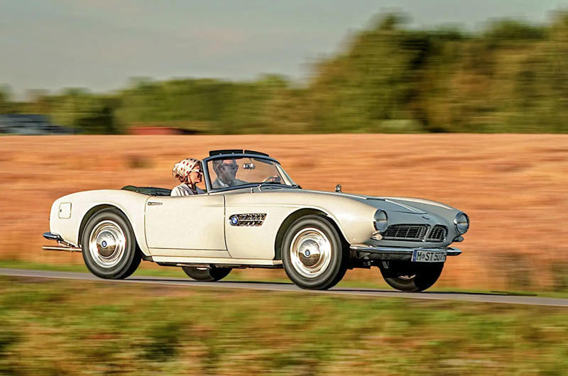 BMW 3/15 (1928), BMW 501 (1952), BMW Isetta (1955), BMW 507 (1956), BMW 700 (1959), BMW 2002 Turbo (1973), BMW 3.0 CSL (1973), BMW M1 (1978), BMW M5 (1984), BMW 3 Series Touring (1987), BMW Z1 (1988), BMW M8 (early 1990s), BMW Z3 (1996), BMW Z3 Coupé (1998), BMW Z8 (1998), BMW X5 (1999), BMW 7 Series (2001), BMW Z4 (2003), BMW 1 Series (2004), BMW X6 (2007), BMW i3 (2013), BMW 2 Series Active Tourer (2014), BMW i8 (2014), BMW M3 (2014), BMW 7 Series (2019), BMW 4 Series (2020), BMW iX (2021), BMW 7 Series (2022), BMW XM (2023)