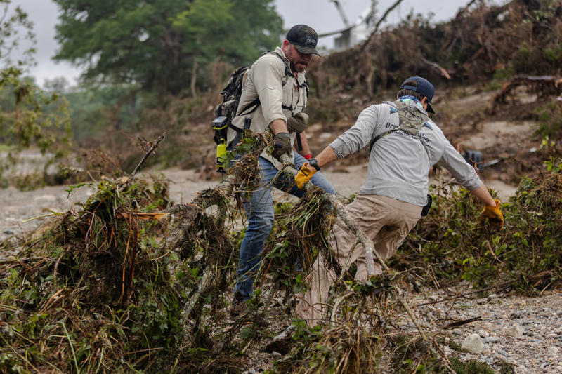 Key Points, Former Camp Mystic camper is now covering the flood aftermath, Updated death toll, Everything we know about Texas flooding victims, WATCH: Pope Leo offers prayers and condolences to victims of Texas floods, The latest from Kerr County, Central Texas braces for more rainfall after devastating floods, President Trump plans to visit Texas 'probably' on Friday, Flood survivor says he clung to a meter box, At least 41 people still missing, Death toll reaches 79, More than k raised for family who lost daughters in flood, Search and rescue look through flooding debris for survivors, Texas Governor warns people to avoid areas as more rain is expected, National Weather Service sent out flood warnings hours in advance, Central Texas sees more rain as rescue efforts continue, Death toll rises to 70, Hundreds of volunteers search for missing individuals, George W. Bush offers condolences, Watch: Pope Leo offers prayers to victims of Texas floods, Officials still unsure why camps weren't evacuated, National Weather Service offices were understaffed ahead of heavy rains: report, In photos: Search continues for missing people, Death toll climbs to 67 across Central Texas, Eleven campers, one counselor missing from Camp Mystic, At least 21 children are deceased, Trump says he signed a major disaster declaration for Kerr County, Pope Leo offers condolences and prayers to victims of Texas floods, Death toll rises to 59, Watch: Rescuers search around Camp Mystic for survivors of Texas flash floods, Flood watches and warnings issued for central Texas, Sunday declared 'day of prayer' for Texas state, Helicopters and drones used in frantic search