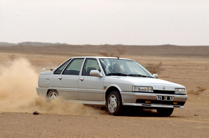 15. Renault 21 Turbo (1988) 1. Chrysler C-300 (1955), 2. Facel Vega Excellence (1958), 3. Jaguar Mk2 3.8 (1959), 4. Maserati Quattroporte (1963), 5. Ford Cortina 1600E (1968), 6. Mercedes-Benz 300SEL 6.3 (1968), 7. Hillman Avenger Tiger (1972), 8. Triumph Dolomite Sprint (1973), 9. Fiat 131 TC (1978), 10. Alfa Romeo 75 V6 (1985), 11. Alpina B10 3.5 (1985), 12. BMW E30 325i (1985), 13. Vauxhall Senator 3.0 24v (1987), 14. Ford Sapphire RS Cosworth (1988), 15. Renault 21 Turbo (1988), 16. Rover 800 Vitesse (1988), 17. Audi 90 quattro 20v (1989), 18. Jaguar XJR (1994), 19. Honda Accord Type-R (1999), 20. Bentley Arnage T (2002)