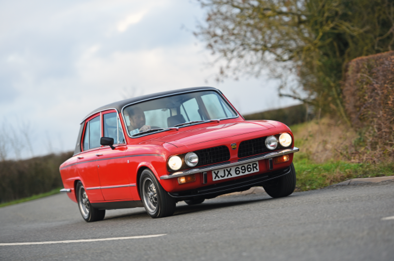8. Triumph Dolomite Sprint (1973) 1. Chrysler C-300 (1955), 2. Facel Vega Excellence (1958), 3. Jaguar Mk2 3.8 (1959), 4. Maserati Quattroporte (1963), 5. Ford Cortina 1600E (1968), 6. Mercedes-Benz 300SEL 6.3 (1968), 7. Hillman Avenger Tiger (1972), 8. Triumph Dolomite Sprint (1973), 9. Fiat 131 TC (1978), 10. Alfa Romeo 75 V6 (1985), 11. Alpina B10 3.5 (1985), 12. BMW E30 325i (1985), 13. Vauxhall Senator 3.0 24v (1987), 14. Ford Sapphire RS Cosworth (1988), 15. Renault 21 Turbo (1988), 16. Rover 800 Vitesse (1988), 17. Audi 90 quattro 20v (1989), 18. Jaguar XJR (1994), 19. Honda Accord Type-R (1999), 20. Bentley Arnage T (2002)