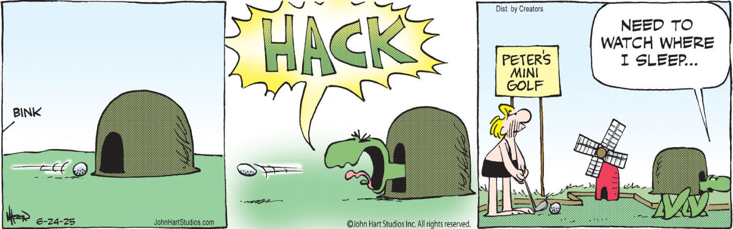 Daily Comics: B.C. by Mastroianni and Hart