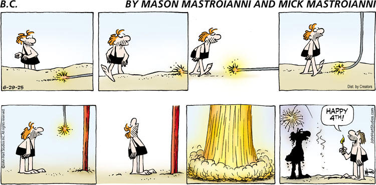 Daily Comics: B.C. by Mastroianni and Hart