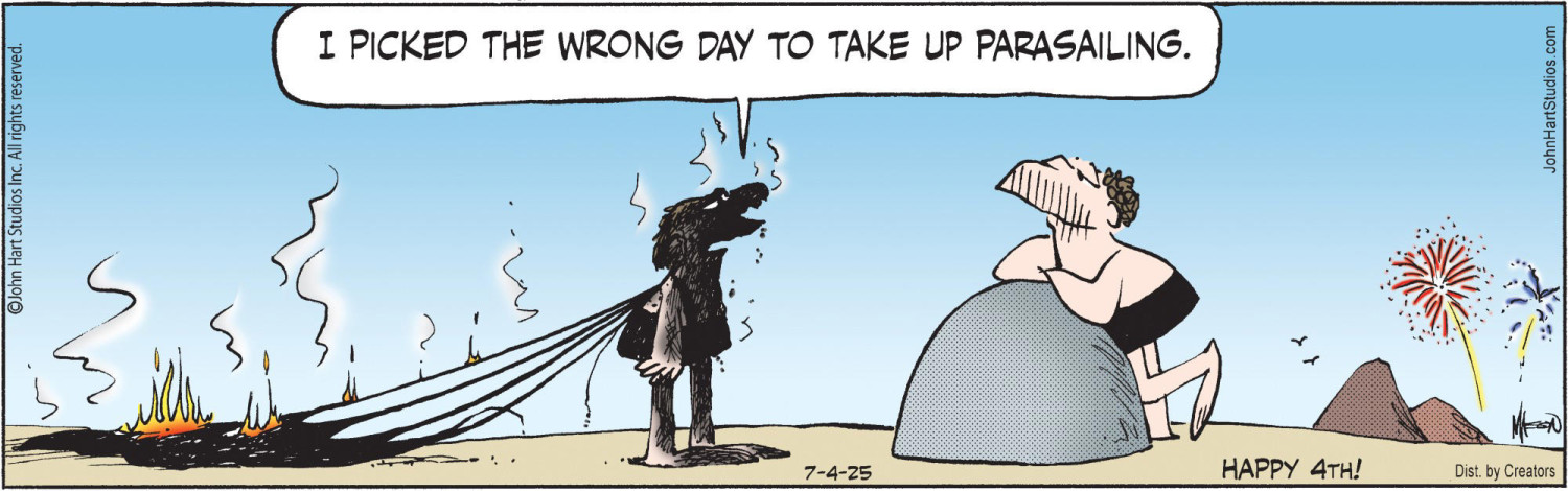 Daily Comics: B.C. by Mastroianni and Hart