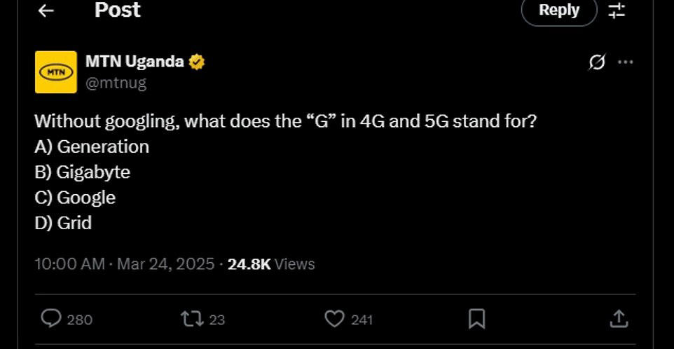 People are just realizing what the 'G' in 5G stands for