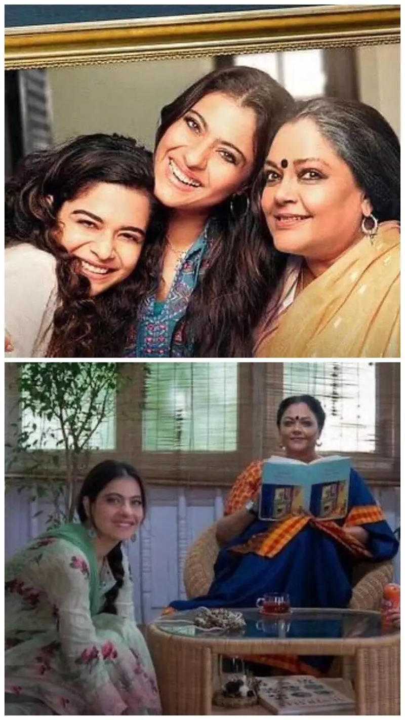 Nayan, Anuradha and Masha- 'Tribhanga' Insia and Najma - 'Secret Superstar', Chanda and Apeksha - 'Nil Battey Sannata', Aditi and Aisha -'The Sky is Pink', Anila and Mira- 'Girls will be Girls', Anuradha and Sanaya- 'Jazbaa', Sheel and Supriya - 'Mai', Nayan, Anuradha and Masha- 'Tribhanga', Devki and Arya- 'Mom', Maya and Nia- 'Aatma', Vidya and Tia- 'Maatr'