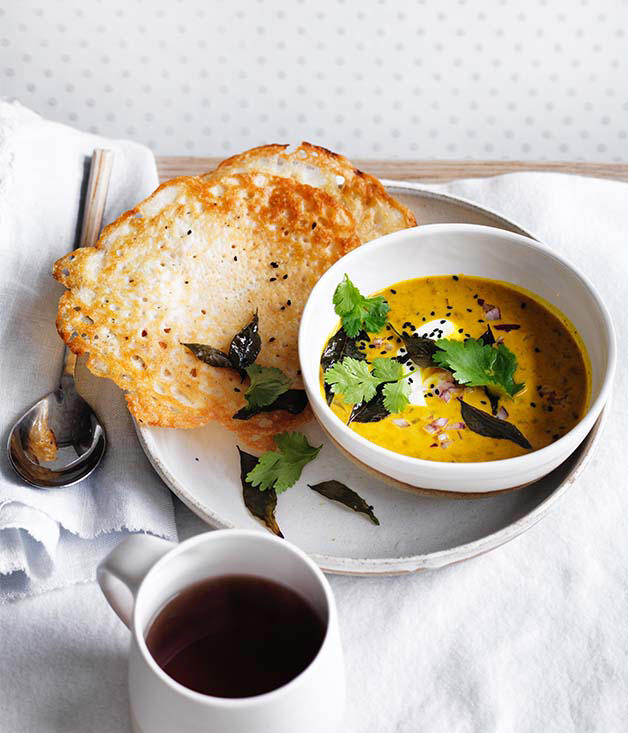 The best curry recipes to work your way through in 2025, Chiang Mai chicken curry , Beef and potato Massaman curry , Korean cauliflower curry , Palisa Anderson’s sour orange fish curry , Kerala-style prawn curry with cauliflower rice , Sri Lankan fish curry , Summer tomato curry with cauliflower rice , Dosas with coconut lentil curry , Roasted cauliflower curry with lime and coriander , Sunda’s fish curry with cucumber salad and coriander chutney , Palisa Anderson’s gaeng keow wan gai (Thai green chicken curry) , Avani’s lamb curry , Ohn no khao swè (Burmese curry chicken noodle soup) , O Tama Carey’s Sri Lankan crab curry , Moreton Bay bug curry with mango , Snapper curry with green beans and coriander , Eggplant and pineapple curry , Mussel curry with pineapple and potato rösti , Helly Raichura’s Mughlai lamb curry (kosha mangsho)