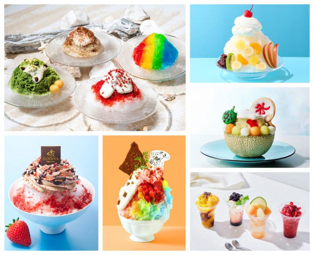 ■スヌーピーのかき氷, ■「グラニータ」を使ったかき氷, ■かき氷 ストロベリー＆チョコレート, ■シャングリ・ラ 東京「メロンかき氷」, ■純氷ふわふわかき氷 第2弾
