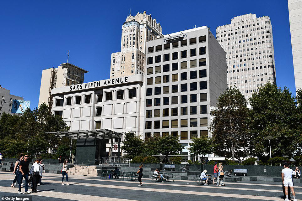 San Francisco's biggest mall loses another clothing store