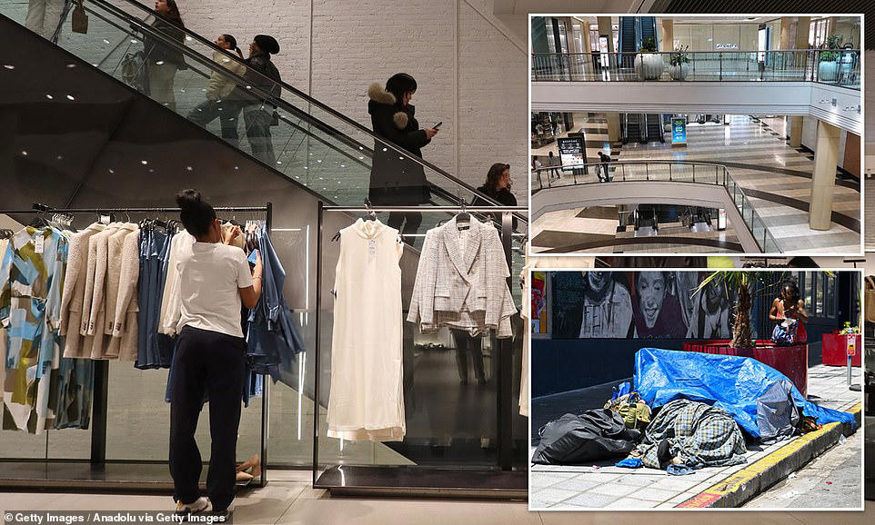 San Francisco's biggest mall loses another clothing store